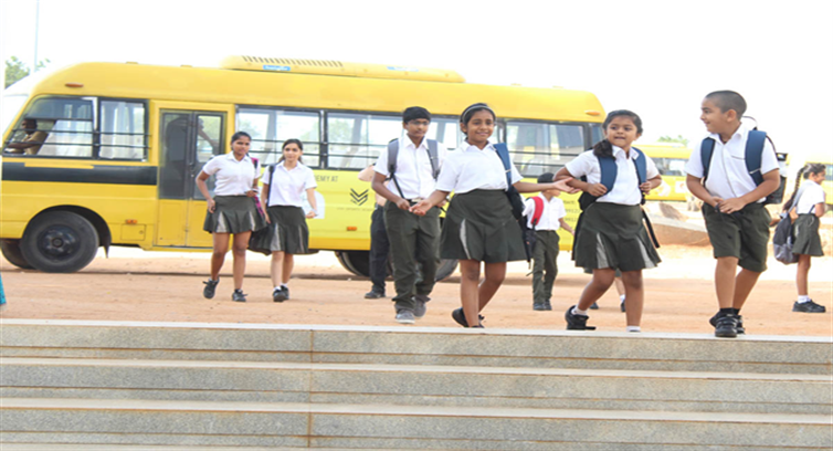 Transport Facilities at Sreenidhi International School