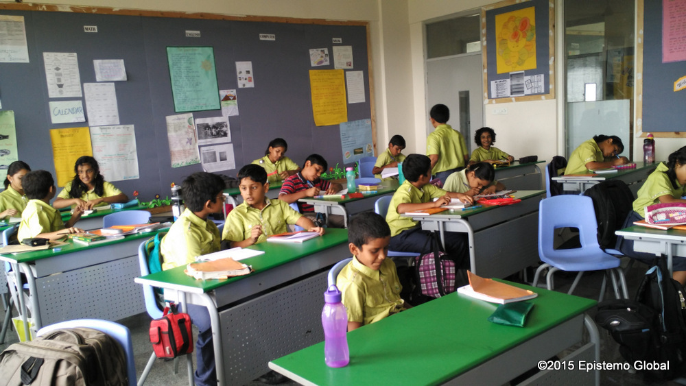 classroom at kairos international school