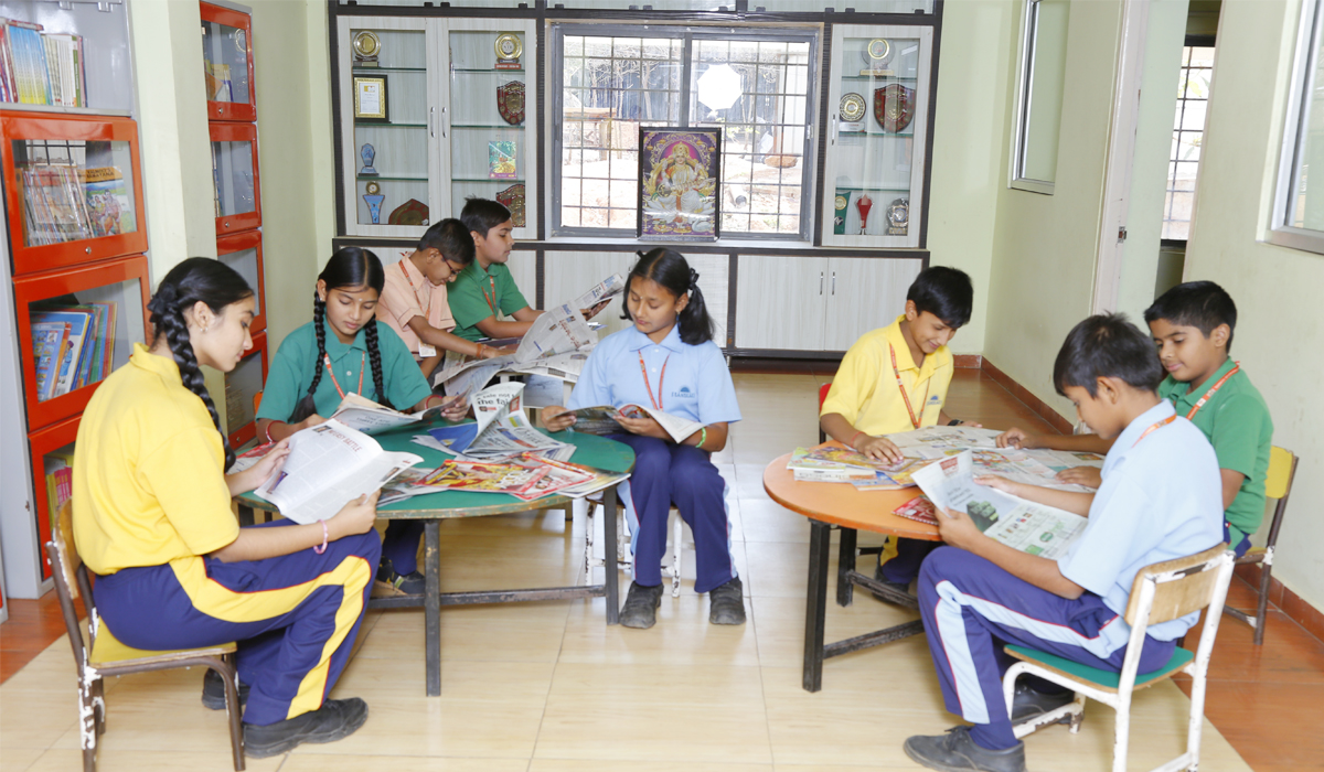 library at sanskar school