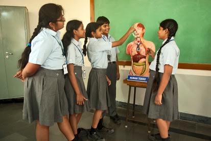 laboratory at Ganges valley school