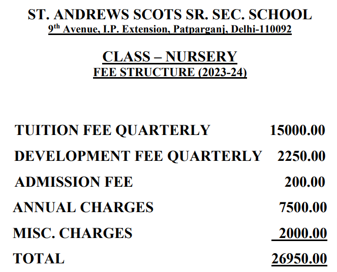 St. Andrews Scots Sr. Sec School