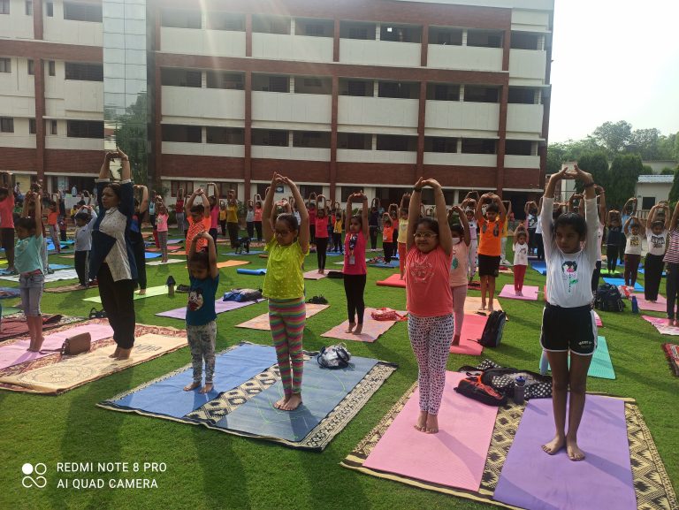 bal bharati school yoga