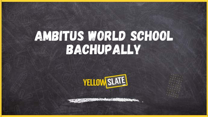 Ambitus World School hyderabad-Image