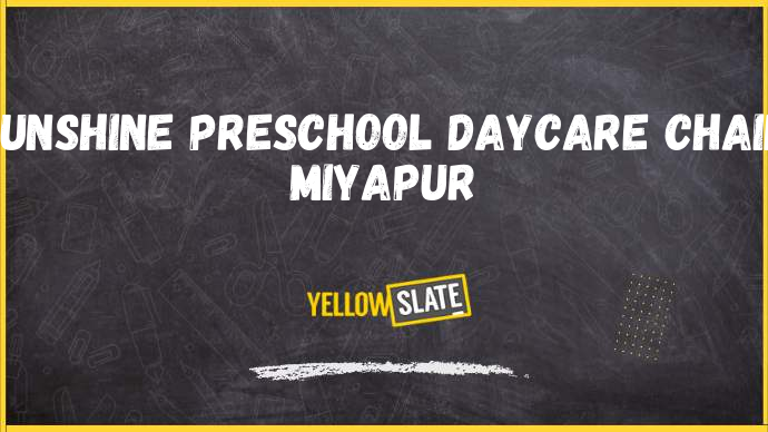 Sunshine Preschool & Daycare Chain hyderabad-Image