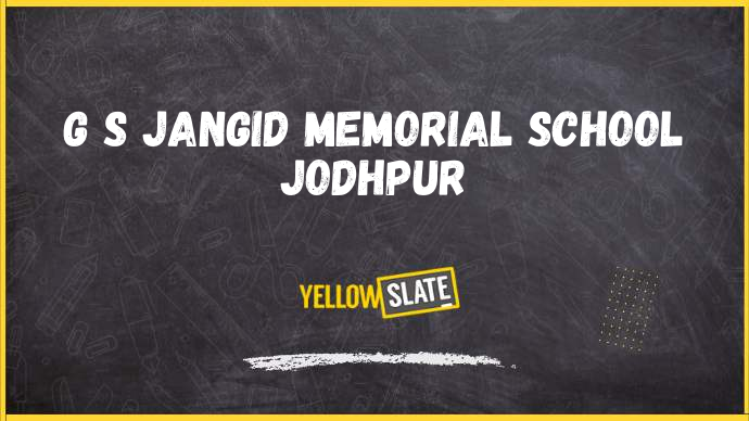 G S JANGID MEMORIAL SCHOOL jodhpur-Image