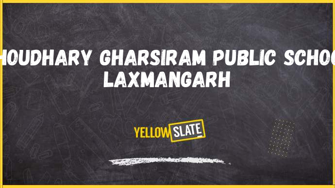 Choudhary Gharsiram Public School sikar-Image